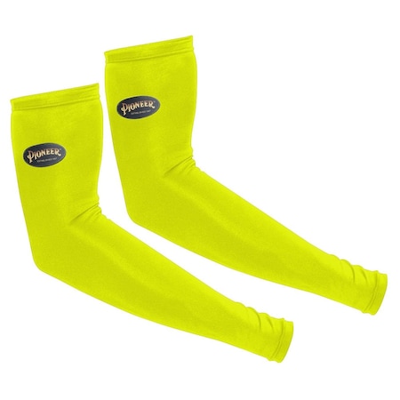 Pioneer Polyester , Spandex, Elastic Closure, Hi-Vis Yellow, Size M/L V2053360U-M/L